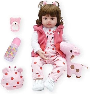 20 inch Reborn Baby Doll Soft Vinyl Silicone Newborn Baby Doll