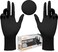 Zalcoon Nitrile Exam Disposable Gloves, Powder Free, Latex Free, Best for Restaurant, Saloon, Kitchen, Cleaning, Food Prep (100 pieces x 1 Pack)