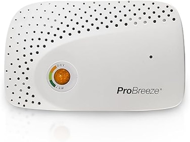 Pro Breeze Mini Rechargeable Dehumidifier for Absorbing Moisture in Small Spaces, NO BATTERIES Cordless Moisture Absorber for Wardrobe, Bathroom, Drawer, Car &amp; More