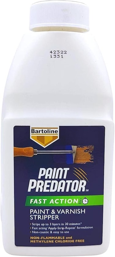 Paint Predator Fast Action Paint and Varnish Stripper 500ml - Rapid Paint Remover - by 1876 Professional Range
