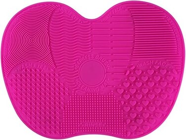 Silicone Makeup Brush Cleaning Mats Pads Cosmetic Brushes Cleaner