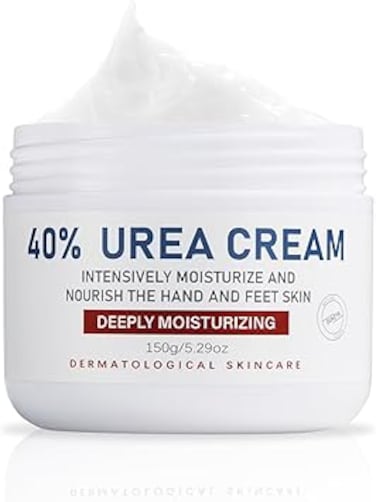 OUKEYA Urea Cream 40 Percent, Urea Foot &amp; Hand Cream for Cracked Heels and Dry Skin, Urea Lotion for Deep Moisturizing, Callus Remover Nourishes Soften, Foot Moisturiser for Women&amp;Men,Maximum Strength