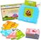 Talking Flash Cards Learning Toys for Toddlers 1-6 Year Old,British English, 224 Words, Audible Educational Toys, Preschool Learning Resource Electronic Interactive Toy Birthday Gifts for Kids-Blue