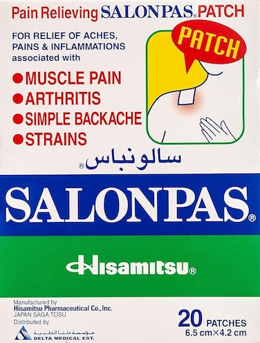 Pain Relieving Patch, Pack of 2's
