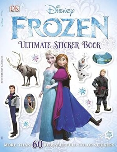 Ultimate Sticker Book: Frozen: More Than 60 Reusable Full-Color Stickers&nbsp;Paperback &ndash; Illustrated, 1 October 2013