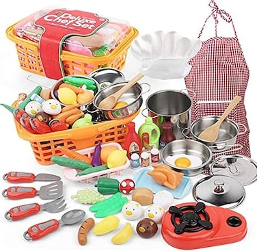 Kid's Kitchen Playset - 42 Pieces Article