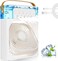 Portable Air Conditioner Cooling Fan, USB Desk Fan 3 Wind Speed 7 Colors LED Light 680ml Water Tank, Mini Evaporative Air Conditioner Fan for Room Office, Personal Air Cooler