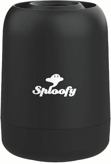 Sploofy PRO - Personal Air filter - Smoke Filter With Replaceable Cartridge - Trap Smoke and Odor - up to 500 uses (Black Pro)
