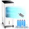 Mobile Air Conditioners, Evaporative Air Cooler with 3 Wind Speeds &amp; 8H Timer, 8L Water Tank, 4 Ice Packs, Remote &amp; Touch Control, for Small Room, Office, Bedroom