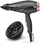 BaByliss Paris Hair Dryer, Salon-grade Motor With 2100w &amp; Ionic Frizz-control, 6mm Ultra-slim Concentrator Nozzle With Lockable Cold Shot, Italian-made For Lasting Performance, 6709DSDE (Black)