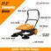 Egardenkart, Walk-Behind Outdoor Hand Push Sweeper - 2.66 Gallon Capacity, 27.5" Sweeping width, Sweeps up to 19,000 ft&sup2;/Hour,