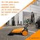 Egardenkart, Walk-Behind Outdoor Hand Push Sweeper - 2.66 Gallon Capacity, 27.5" Sweeping width, Sweeps up to 19,000 ft&sup2;/Hour,