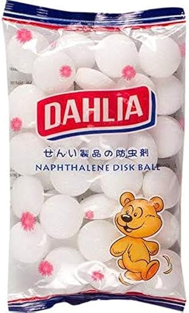 Dahlia Naphthalene Disk Balls,300g