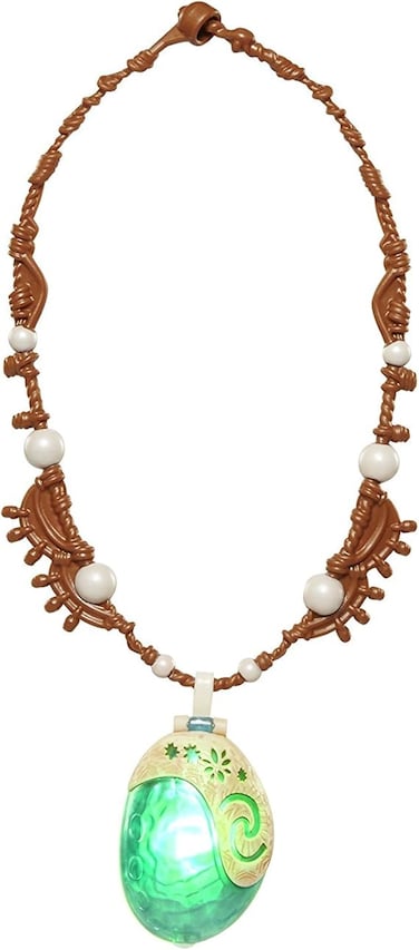 Moana's Necklace Light Up Magical Seashell Heart of Te Fiti Brand Name: Disney Moana
