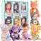 6 Pcs Mini Baby Dolls, Mini Doll Set, 5 Inch Lifelike Realistic Baby Dolls Mini Reborn Cute Baby Dolls Tiny Baby Doll Easter Egg Fillers Birthday Gifts Set for Girls Toddlers Kids Basket Stuffers
