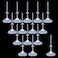 Doll Stand Transparent Monster High Doll Stands Adjustable Height Doll Mini Display Stand for 11 to 13 Inch Dolls and Action Figures Doll Accessories (15Pcs)
