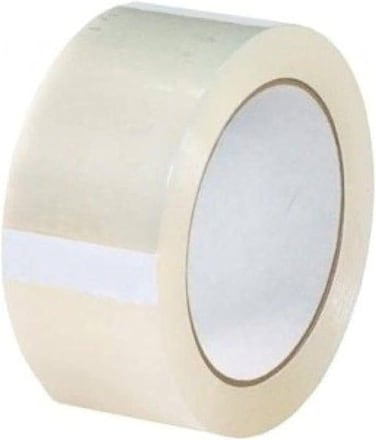 MARKQ Clear Packing Tape   2 inches x 50 yards Strong Heavy Duty Packaging Tape for Sealing Parcel Boxes, Moving Boxes Houses, Large Postal Bags, Office Supplies [1 Rolls]