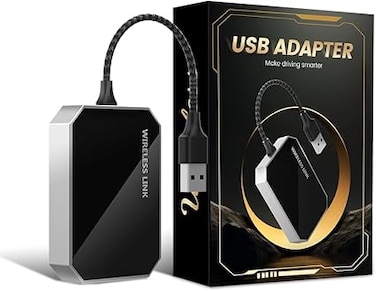 HEYINCAR+ Carbitlink to CarPlay Android Auto Adapter, Convert Carbitlink/Easy Connect to CarPlay &amp; Android Auto, For Chinese Car Jetour,Geely,Dongfeng,Hongqi,BAIC,GAC,FAW Bestune&ndash; Plug &amp; Play