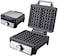 Waffle Maker, Extra Large Stainless Steel Kitchen Appliance, Adjustable Temperature Control, with Nonstick Waffler Iron Plates, Makes 2 Fluffy Waffles, for Family Breakfast