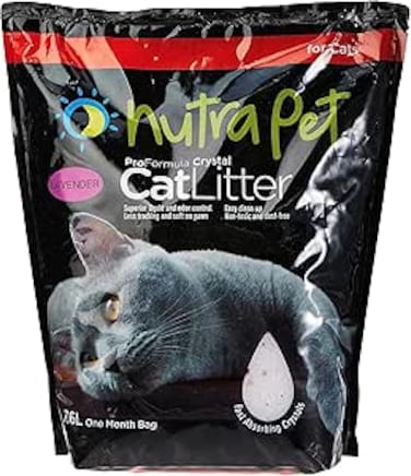 Nutra Pet Cat Litter Silica Gel 7.6L Lavender Scent
