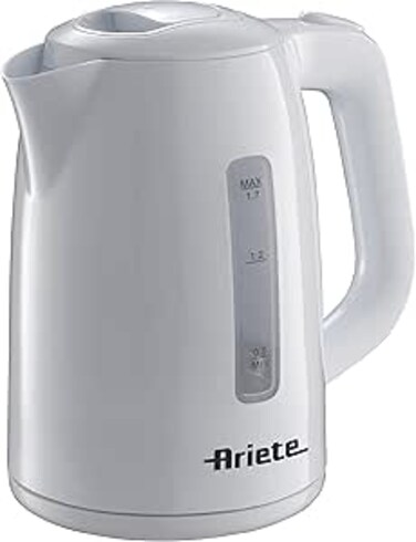 Ariete Bollitore Cordless Electric Kettle, Boiler, White, 2875