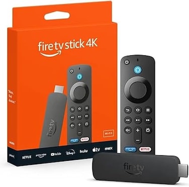 Fierr TV Stick 4K Latest Version 2025 Cinematic FULL HD dlb vision sport (3rd Gen remote and 2gen device WI-FI 6) with Alexa Voice Remote Supports Wi-Fi 6