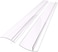 Kitchen Silicone Stove Counter Gap Cover, Stove Gap Filler Range Strips 2pcs,Between Oven and Countertop (25 Inch, Clear-UK)