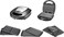Sonashi 3-in-1 Multi Snack Maker SSM-861 - Detachable Sandwich, Grill, Waffle Making Plates with Bakelite Coating   Kitchen Appliances