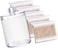Duomama 500 PCS Double-Ended Cotton Swabs with 1 PCS Clear Cotton Swab Storage Bottle - Ideal for Ear, Makeup and Cleaning