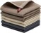 . 100% Cotton Waffle Weave Kitchen Dish Cloths, Waffle Tea Towels Ultra Soft Absorbent Quick Drying Dish Towels, 34x34 CM, 4-Pack, (Mixed Color)
