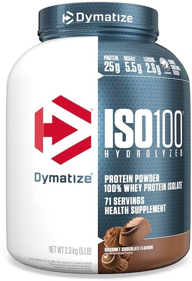 ISO 100 Carb Whey Gourmet Chocolate, 5 lb