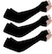 Arm Sleeves UV Protection 3 Pairs Breathable UPF 50 Long Sleeves Ice Arm Covers for Men Women Girl Adult, Cooling Sleeve Cover for Outdoor Sports, One Size