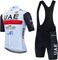 Men's Cycling Jersey Set Road Bike Jersey Short Sleeves Cycling Kits with 3D Cushion Padded Shorts-Moisture Wicking, Breathable, Quick Dry