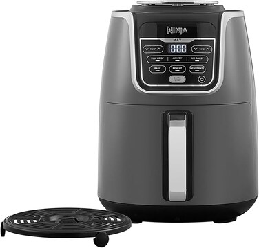 Air Fryer Max Xl Af160, Max Crisp, Air Roast, Bake, Reheat, Dehydrate, 5.2 Liters, 1750 Watts, Grey and Black"Min 2-year manufacturer warranty