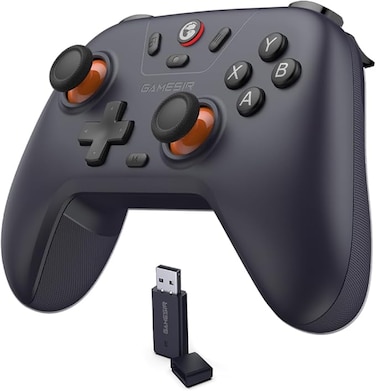 Nova Lite Wireless Controller &ndash; 2.4G &amp; Bluetooth Gamepad for Windows PC, iPhone, Android, Switch &amp; Steam Deck &ndash; Hall Effect Triggers, Turbo Function, Rumble Vibration (Space Purple)