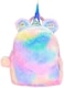 Unicorn Bag With Plush Comfort - Mini School Backpack for Girls - Whimsical Rainbow Design - Lightweight Book Bag for Kids