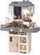 Plastic Toy Play Kitchen Food Set for Kids Toddlers 3-5 - Cooking Pretend Play Interactive Station with Sink, Water, Steam, Sound, Accessories (36 Pcs)