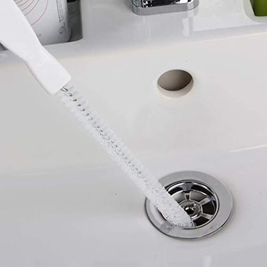 Flexible Sink Cleaning Brush Water Pipe Drain Dredge Tool Bath Plug Long Hair Remover Brush Pipe Overflow Cleaning Brush Drain Unblocker Stick Drain Snake Tube Drain Cleaning