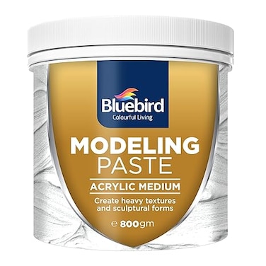 Modeling Paste 800GM / 28.2oz - High Density, Acrylic Medium - For Texture and Thickness, Dimension Additive