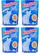 Sand 100% Natural Silica Crystal Premium Quality Cat Litter 3.8L Plain - Pack of 4