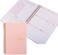 Undated Weekly Planner, Weekly Goals A5 Notebook, Habit Tracker Journal, To Do List Planner with Spiral Binding, Tracker and Goal Planner, 8.3" x 5.8", Pink