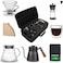 Gift set Accessories Kitchen V60 Scale with timer Pour Over Kettle Server Paper Filter