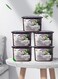 Homarket 5PACK Moisture Absorber Bamboo Charcoal Mold-proof Deodorizing Desiccant Household Dehumidifier Boxes Fragrance-Free Humidity Absorber for Kitchen Bathroom Closet Wardrobe (Black-5PCS)