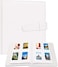 256 Photos Album for Fujifilm Instax Mini Camera, Polaroid 2x3&rdquo; Zink Pictures, Photo Album Book for Fujifilm Instax Mini 11 12 9 90 70 40 8 Instant Camera, For Instax Mini Instant Film (White)