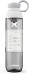 Promixx FORM Water Bottle - Premium Large Water Bottles for Shakes Infusions and Hydration - Lifetime Durability, Leakproof Sports Water Bottle BPA Free - 26oz (White)