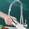360 Degree Rotating Kitchen Faucet Sprayer, Double Mode Water Saving Aerator Adapter, Bathroom Extender Sink Tap Spray Head, Anti Splash Filter Nozzle, 22mm/24mm