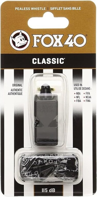 Men's Classic Official Whistle With Break Away Lanyard&acirc;