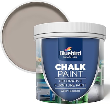 Chalk Paint - 500 ML Ash Grey - for Furniture, Home D&eacute;cor, Cabinets, and More