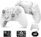 [No Drift] Max Bluetooth Controller, Kingkong 3 Max Wireless Controller for Switch/Switch OLED, Hall Effect Joystick/Triggers, Maglev/Rotor/HD Vibration, Hyperlink Adapter (White)