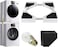 Stacking Kit for Washer and Dryer, Adjustable Stacking Kit with Ratchet Rope (Range: 50-70cm),Washer and Dryer Stacking Kit, Universal Intermediate Frame Compatible with All 23-29 Inches